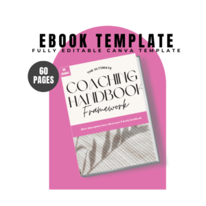 Coaching Workbook\eBook Canva Template | Pink