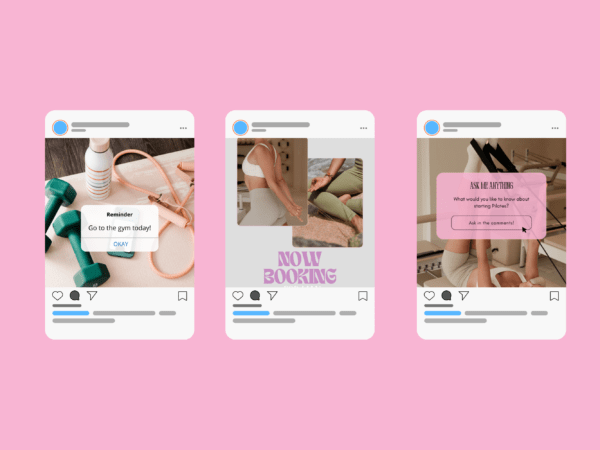 50 Fitness and Wellness Instagram Canva Templates - Image 10