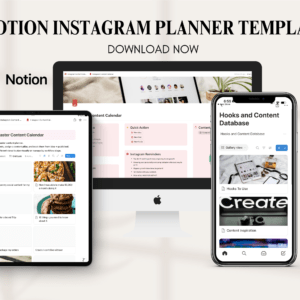 Notion Template Instagram Planner for Content Creators and Small Businesses - Image 10