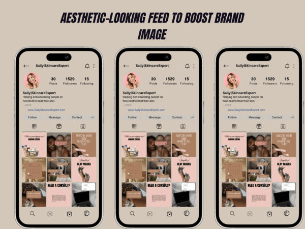 Skincare/ Esthetician Instagram Canva Templates II - Image 10