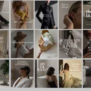 76 Faceless Aesthetic Instagram Post Template - Image 2
