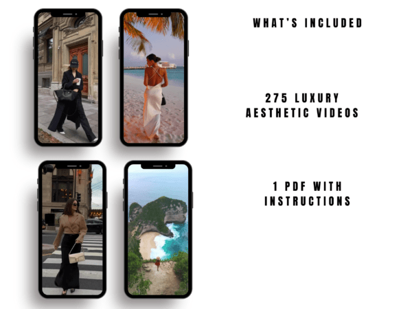 275 Luxury Aesthetic Videos for Social Media - Image 2