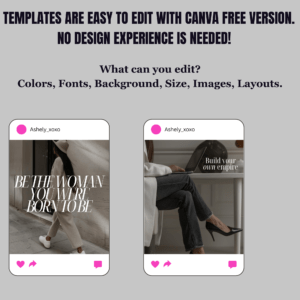 76 Faceless Aesthetic Instagram Post Template - Image 5