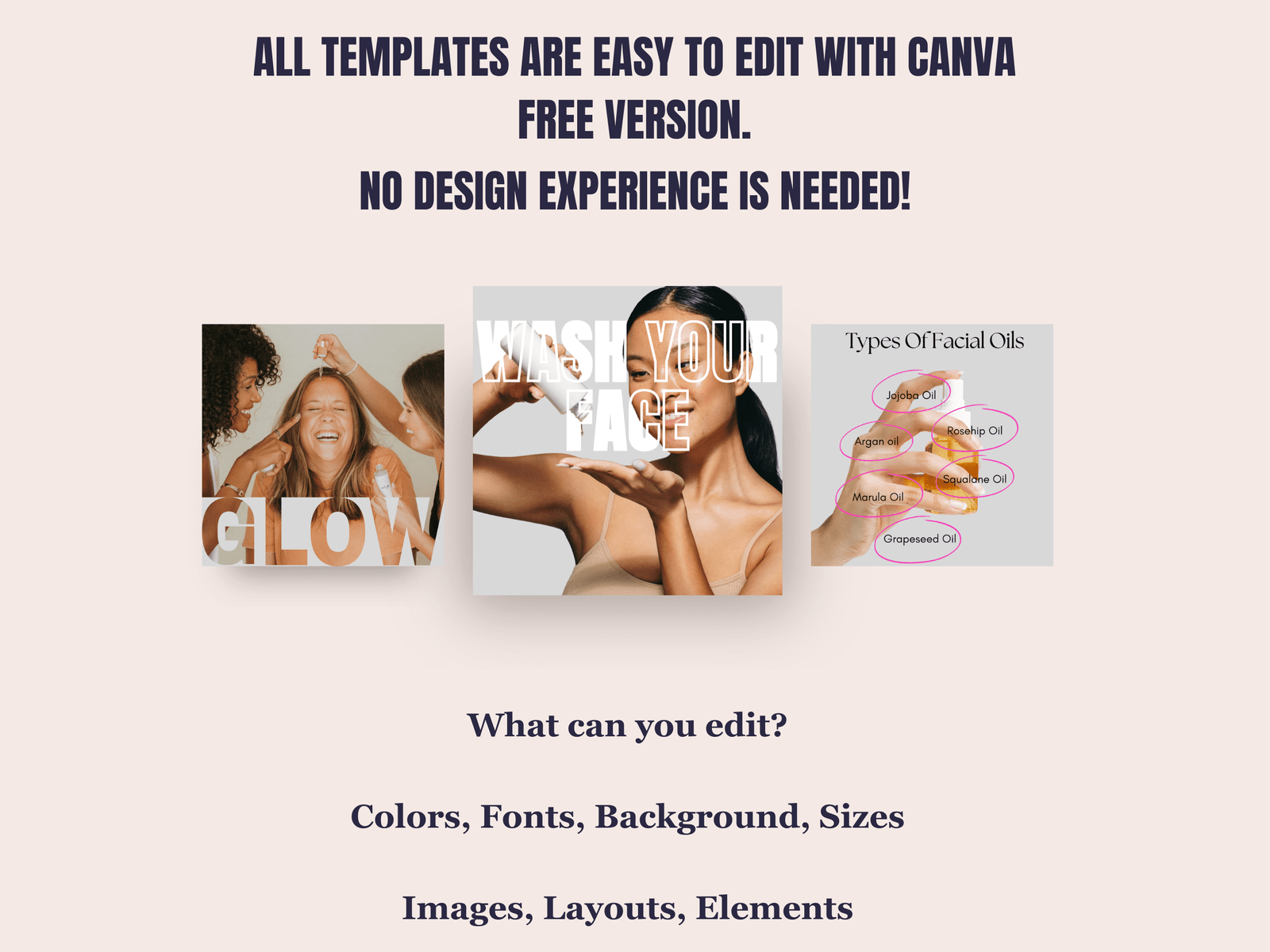 70 Skincare/ Esthetician Instagram Canva Templates - Image 5