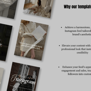 76 Faceless Aesthetic Instagram Post Template - Image 7