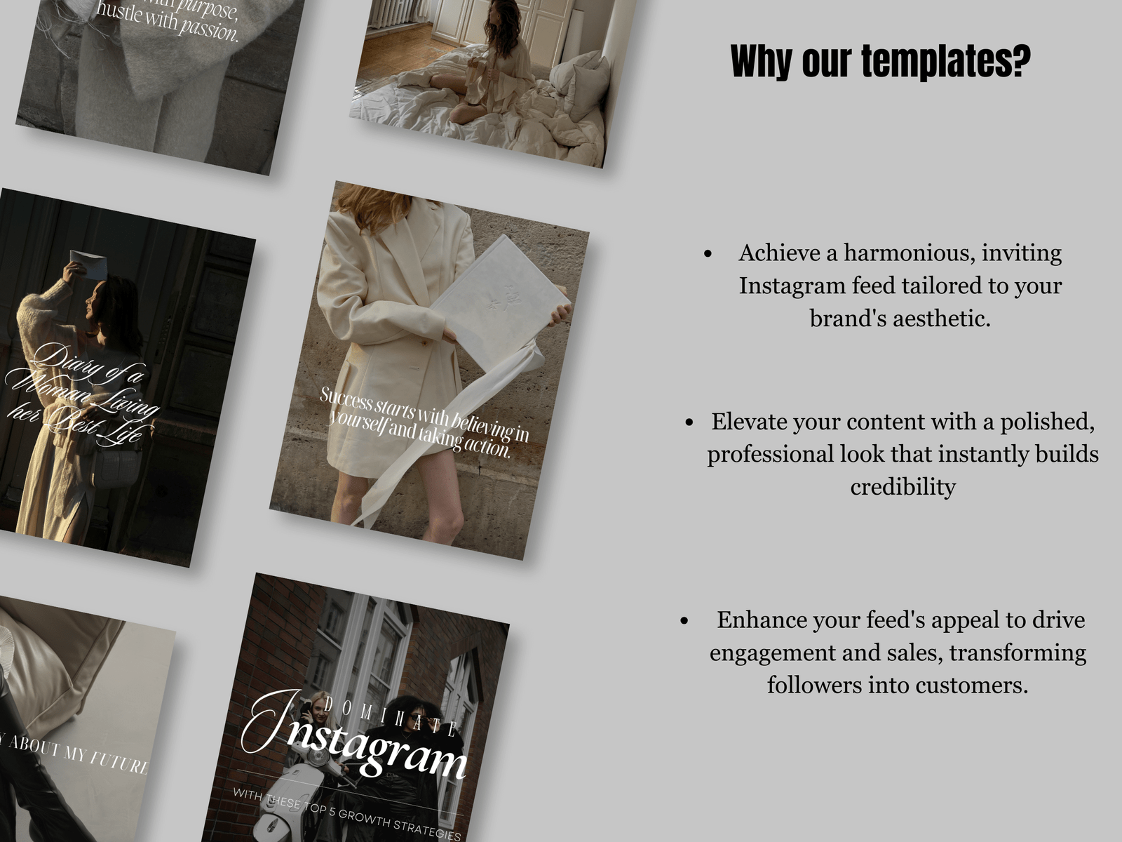 76 Faceless Aesthetic Instagram Post Template - Image 7