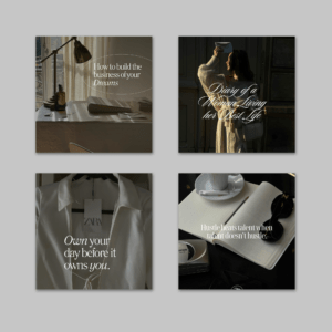 76 Faceless Aesthetic Instagram Post Template - Image 8