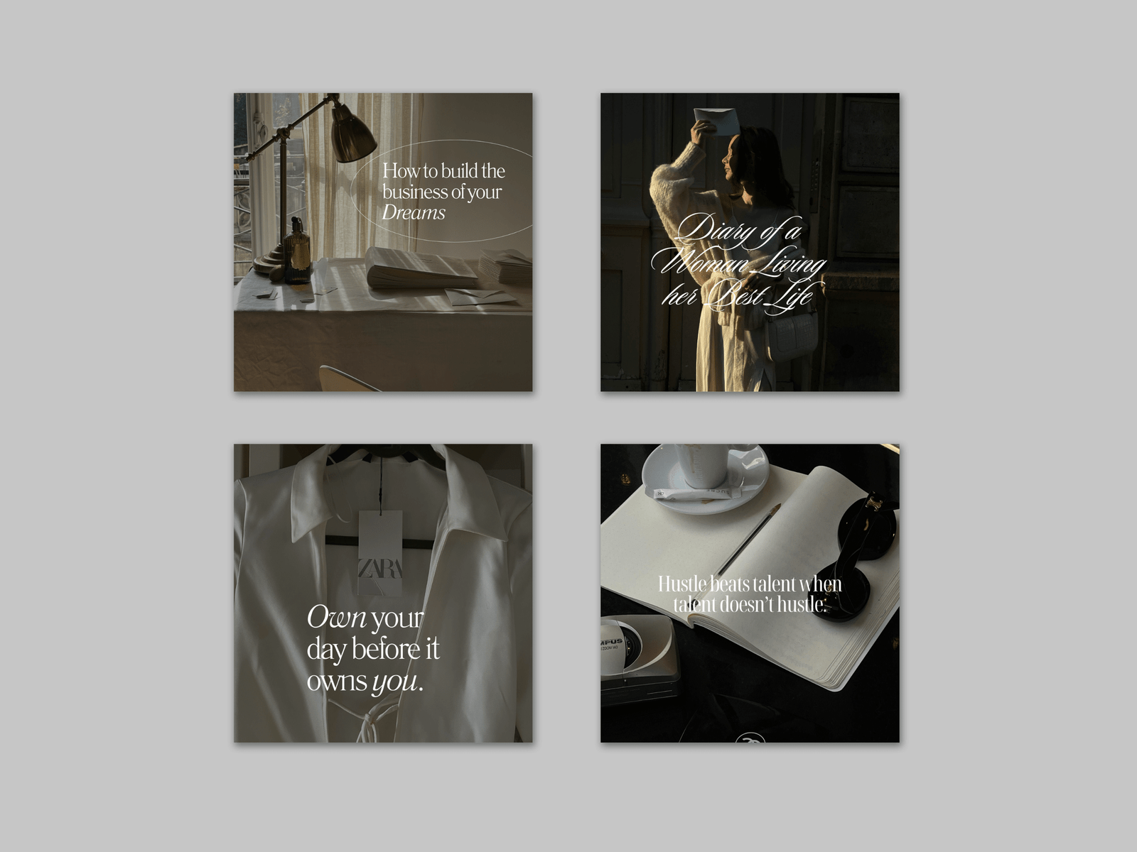 76 Faceless Aesthetic Instagram Post Template - Image 8