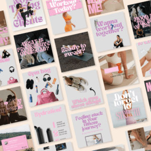 Fitness/wellness Instagram post Templates