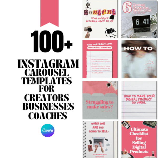 100+ Instagram Carousel Templates Canva