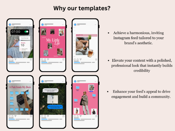 Content Creator Instagram Templates