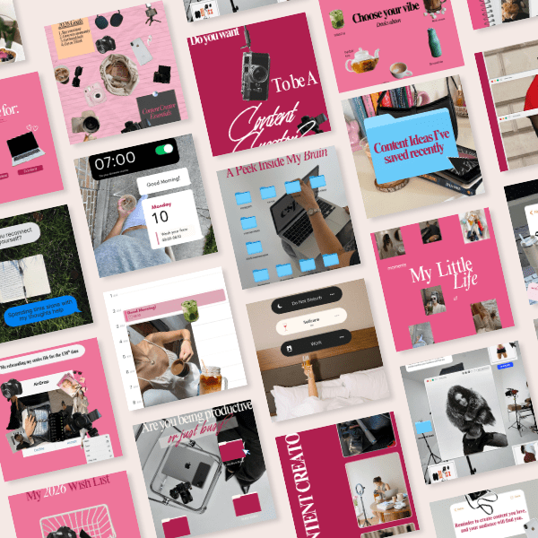 Content Creator Instagram Post Templates